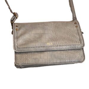 NWT Womens Relic Light Blue/gray 3 Way Use Crossbody Bag.